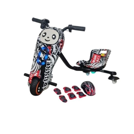 صورة سكوتر درفت كهربائي MS128 للأطفال ثلاث عجلات